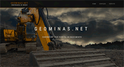 Desktop Screenshot of geominas.net